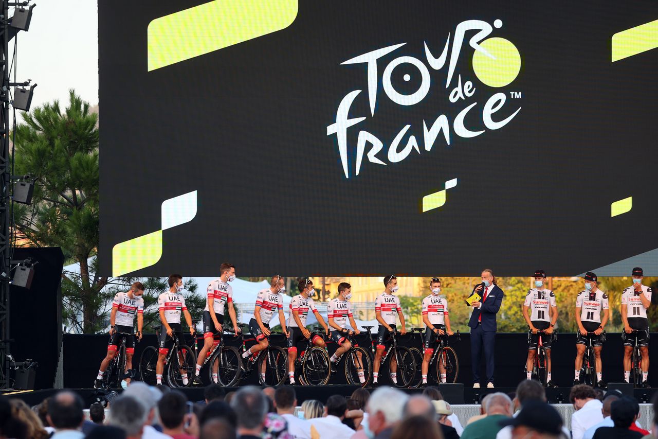 Tour de France 2020 107th Edition Teams Presentation 27082020 UAE Team Emirates photo Kei TsujiBettiniPhoto2020