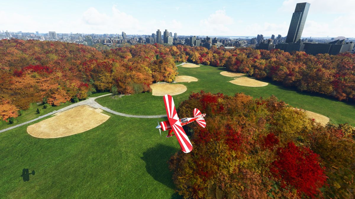 Microsoft Flight Simulator fall colors mod