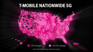 T-Mobile's current 5G coverage