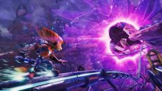 Ratchet and Clank: Rift Apart rail grind