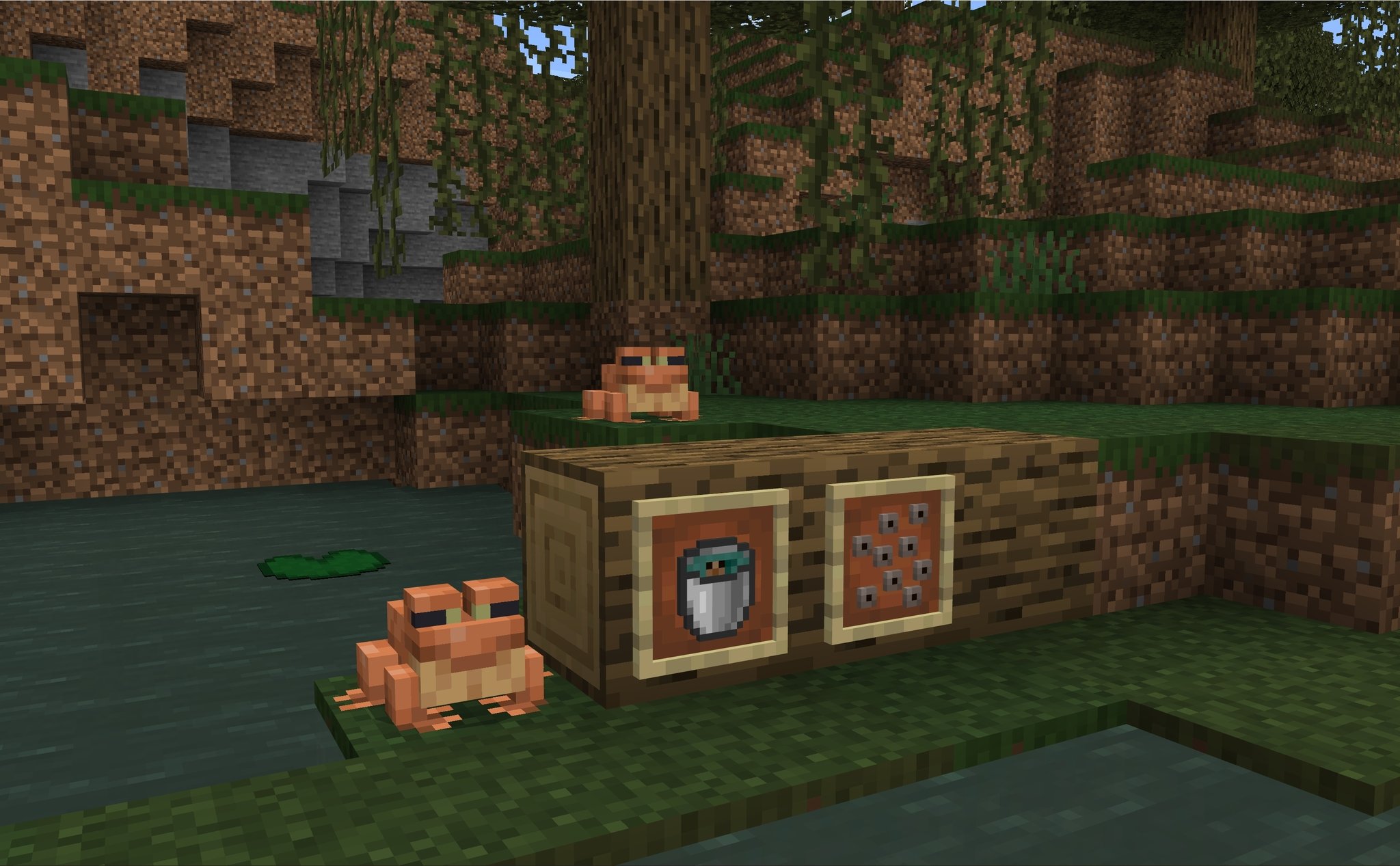 New Minecraft Beta Introduces Blocks Made By Frogs - GameSpot
