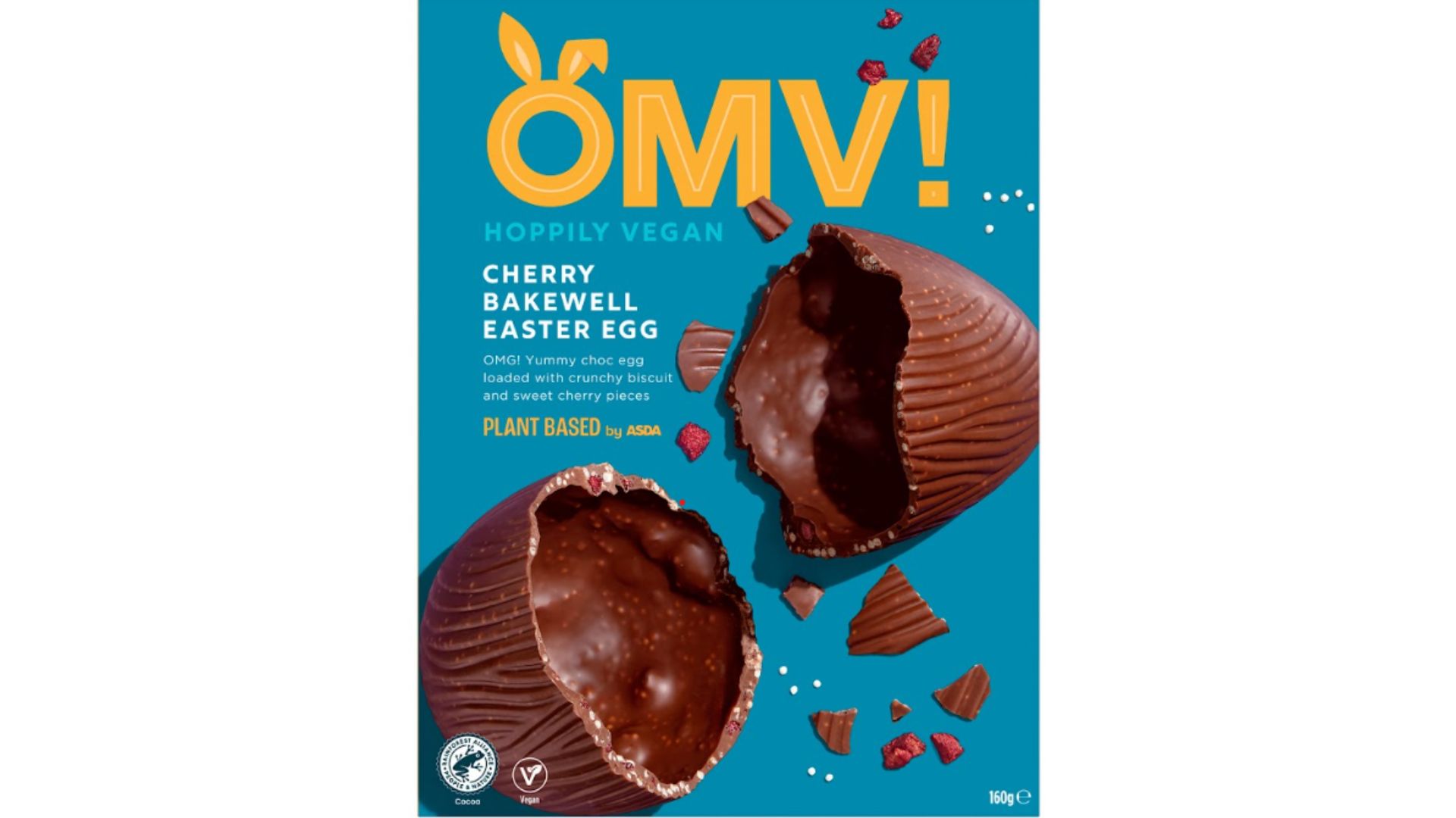 OMV! Cherry Bakewell Velikonoční vejce