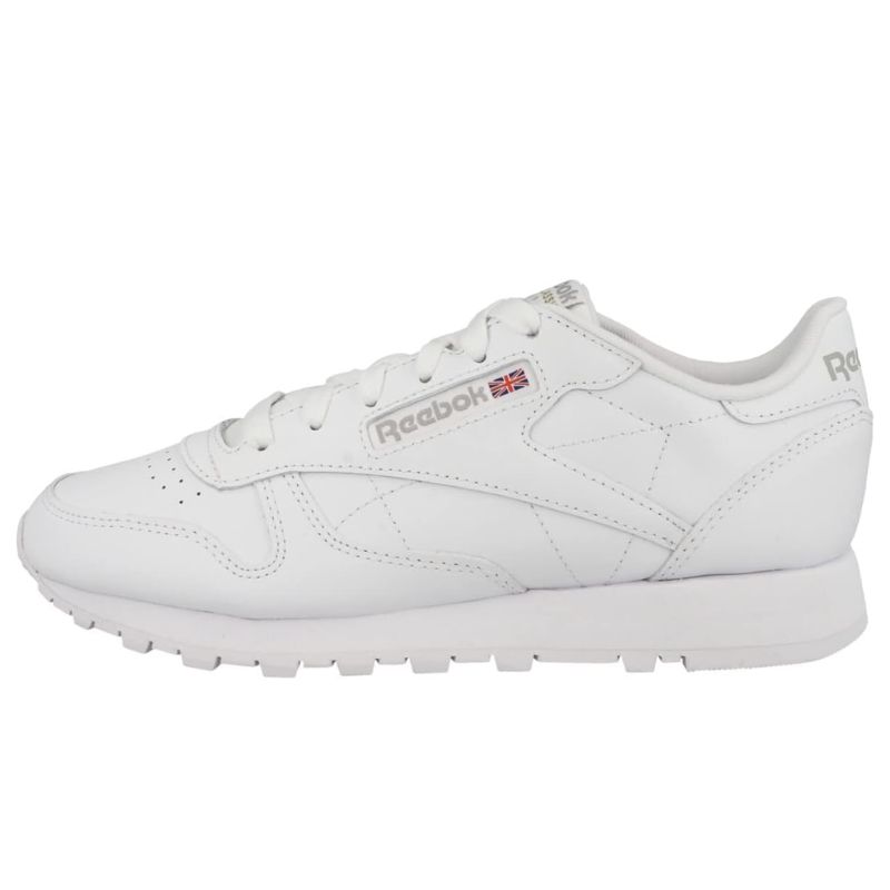 white Reebok classic trainers