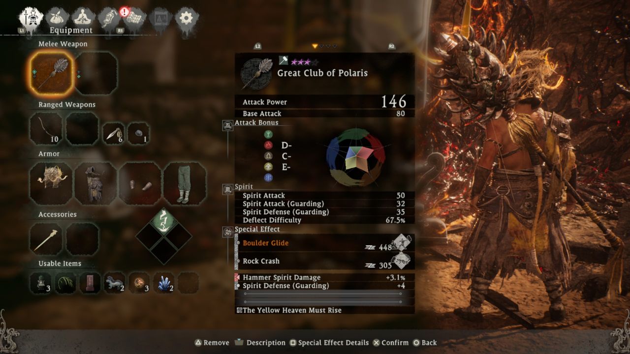 Wo Long: Fallen Dynasty deflect difficulty on a mace