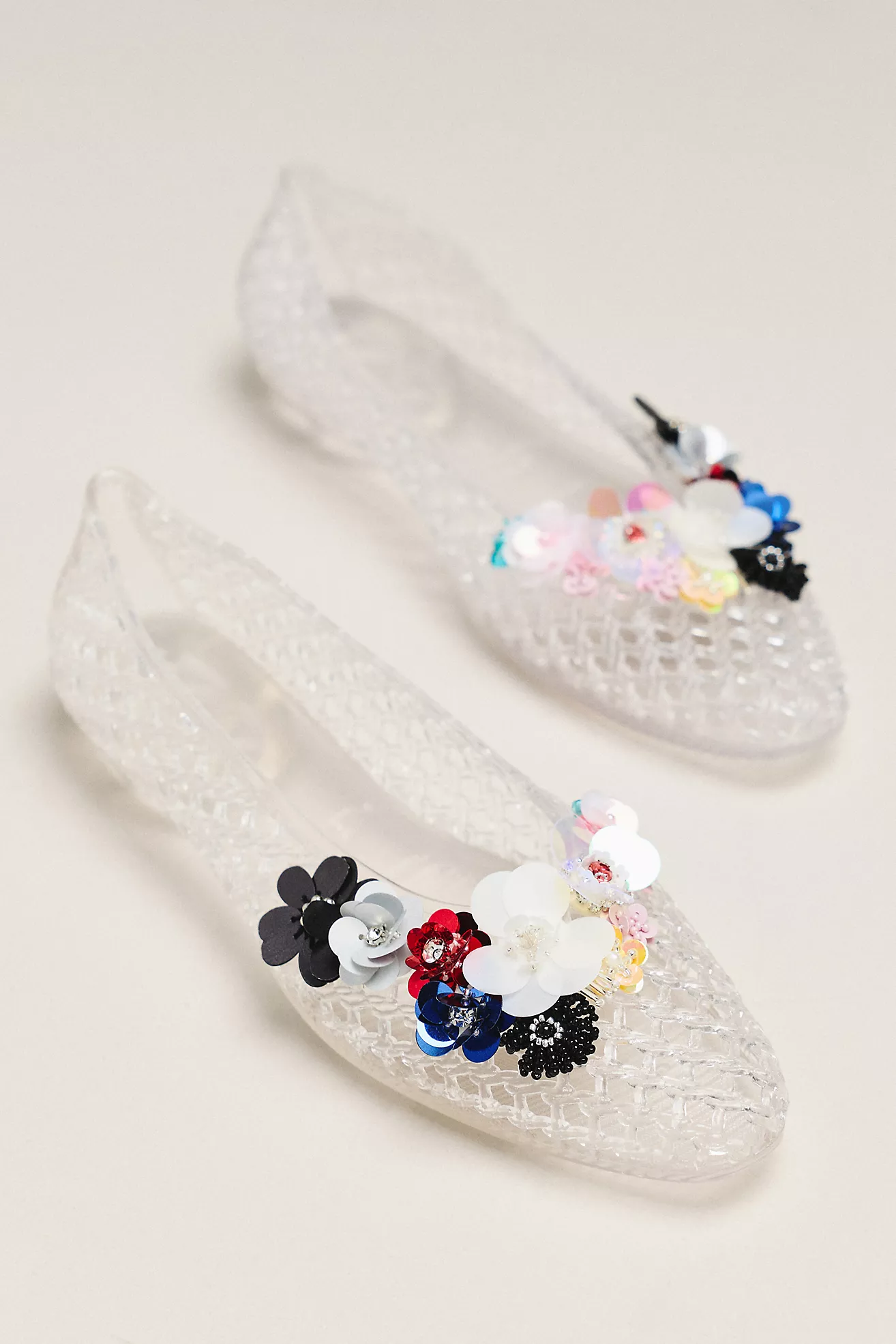 Heavenly Jelly Petal Ballet Flats