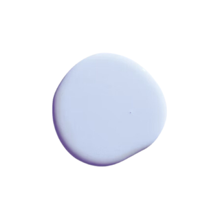 A soft periwinkle blue paint sample