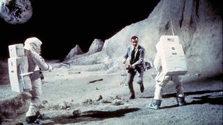 Bond on the 'moon' in Diamonds are Forever