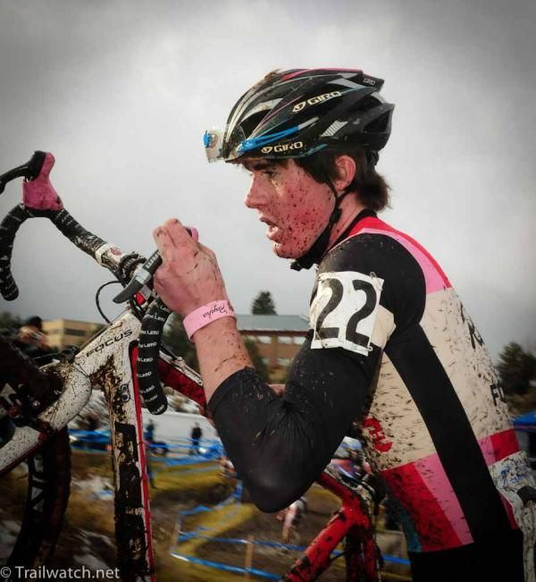 Zach MacDonald (Rapha Focus) on the run-up