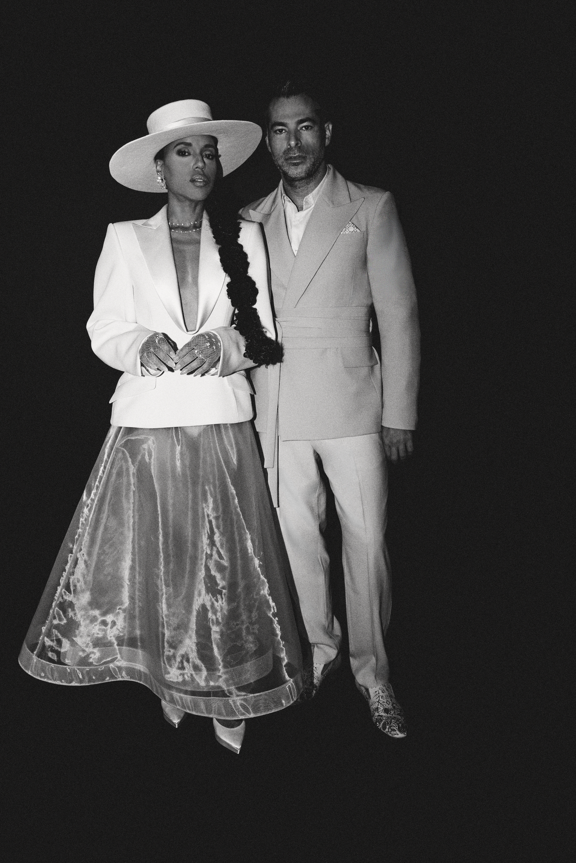 Kerry Washington and Jonathan simkhai ahead of the 2025 met gala