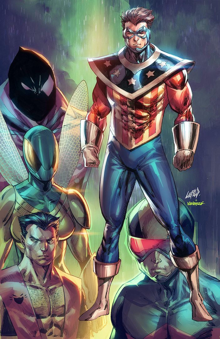 cover of The Mighty Crusaders: The Shield #1