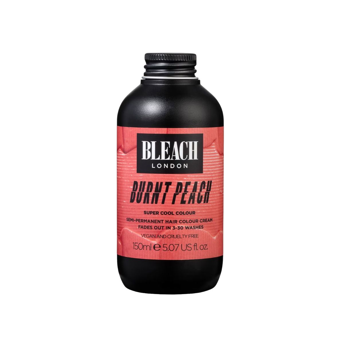 Bleach London Burnt Peach Super Cool Colour 150ml Rose Gold
