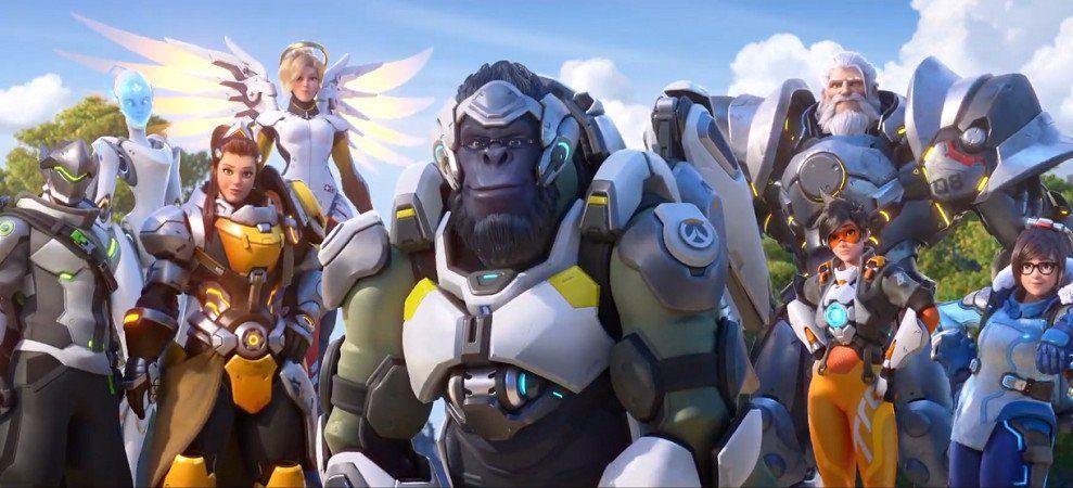 Some of Overwatch 2&#039;s heroes gather