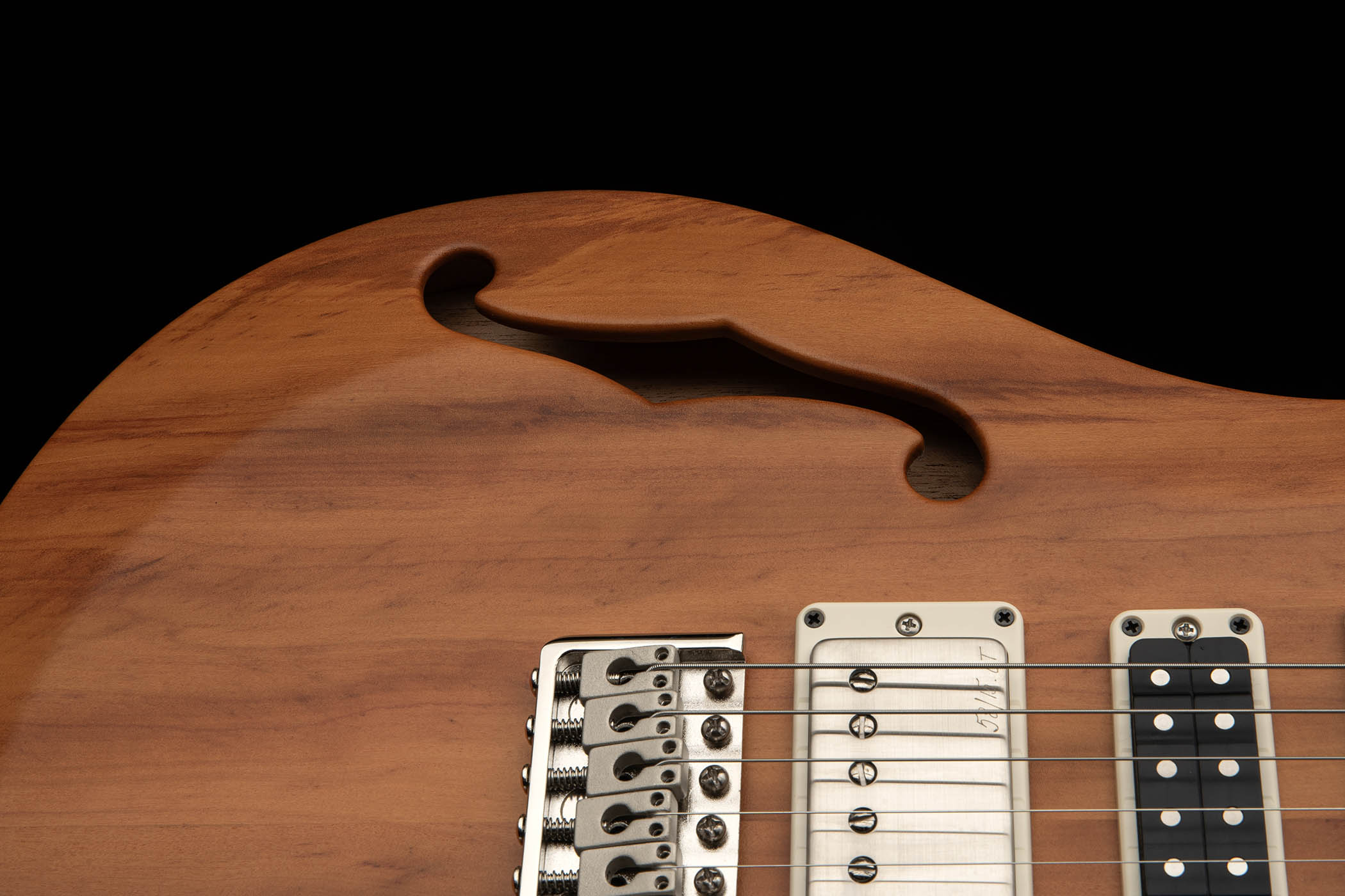 PRS S2 Special Semi-Hollow Reclaimed: limited to 700 instruments worldwide, this versatile high-end semi is made from tone woods salvaged from a hurricane and old Brazilian farmhouses.