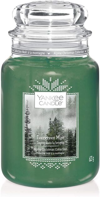 Yankee Candle Large Jar Scented Candle, Evergreen Mist – was £20.65, now £14.99 (save £5.56)