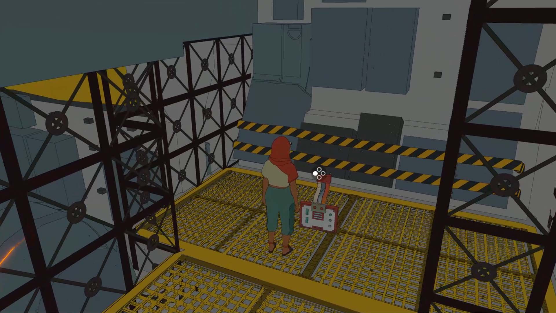 Sable ships of old hoverbike parts dam control panel