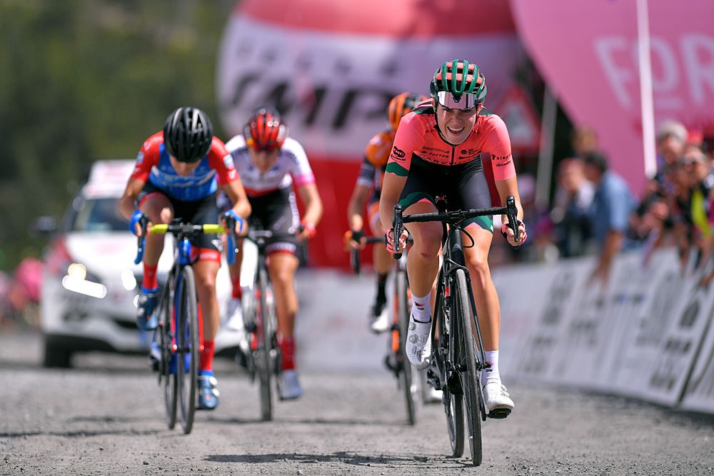 Demi Vollering (Ned) Parkhotel Valkenburg finishes 10th on stage 5 of the Giro Rosa