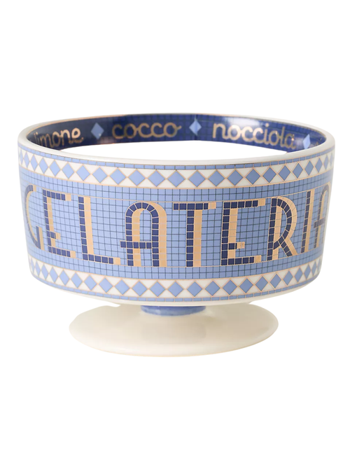 Bistro Tile Stoneware Gelato Bowl: Italia Edition