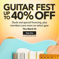 Musician’s Friend Guitar Fest: Up to 40% off