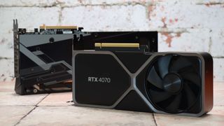 AMD RX 6950 XT and Nvidia RTX 4070 graphics cards