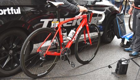 The new Emonda was being photographed for the team