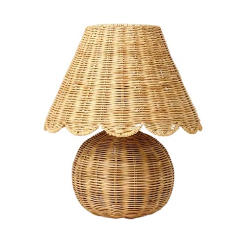 Target, Table Lamp With Woven Base and Woven Shade