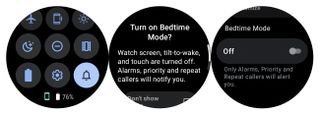 Wear OS 3.5 Bedtime mode on Fossil Gen 6