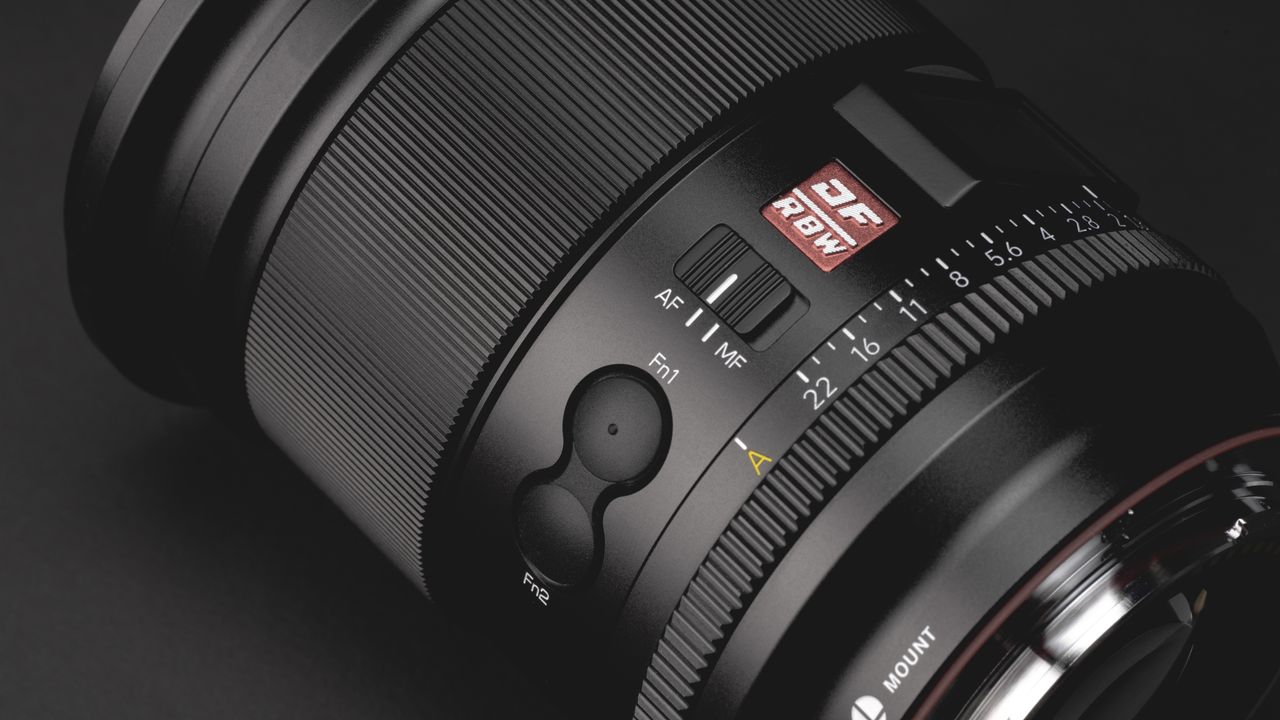 Viltrox AF 16mm f/1.8 lens on a camera