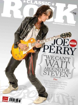 The cover of Classic Rock magazine issue 142 featuring Aerosmith’s Joe Perry