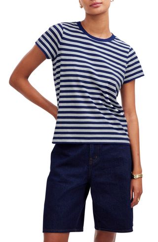 Northside Vintage Stripe Cotton T-Shirt