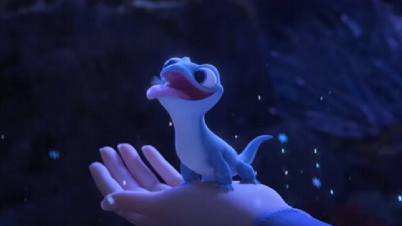 The little salamander in Frozen II.