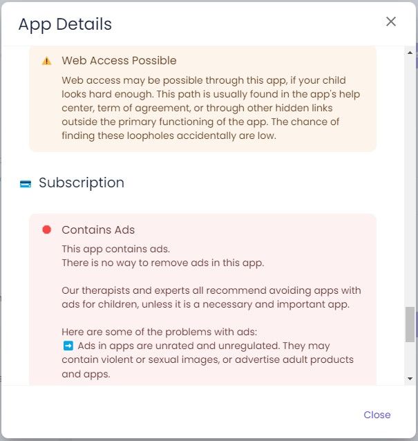Pinwheel Caregiver Portal screenshot