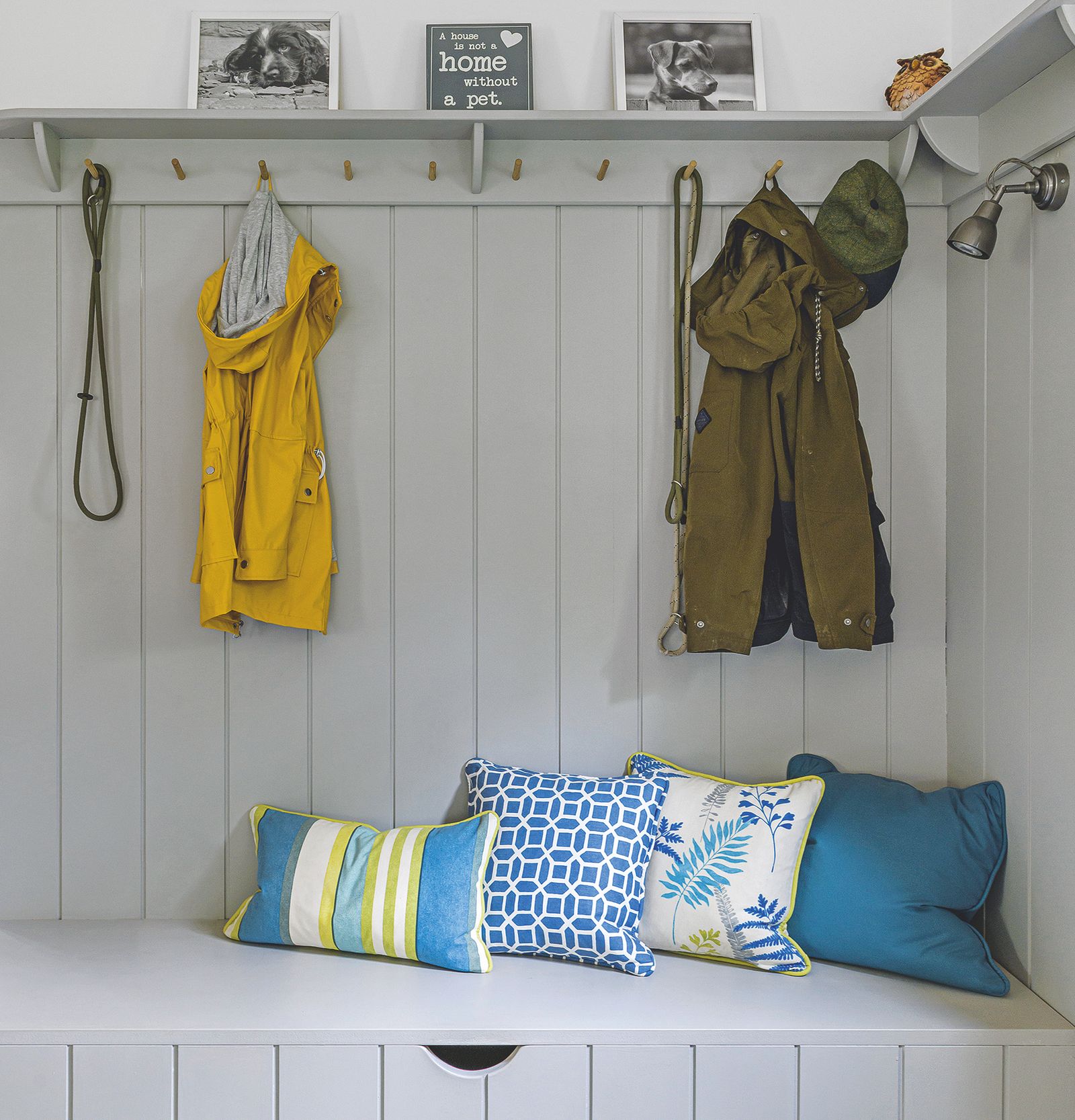 Coat hanging ideas – on display or tidied away | Ideal Home