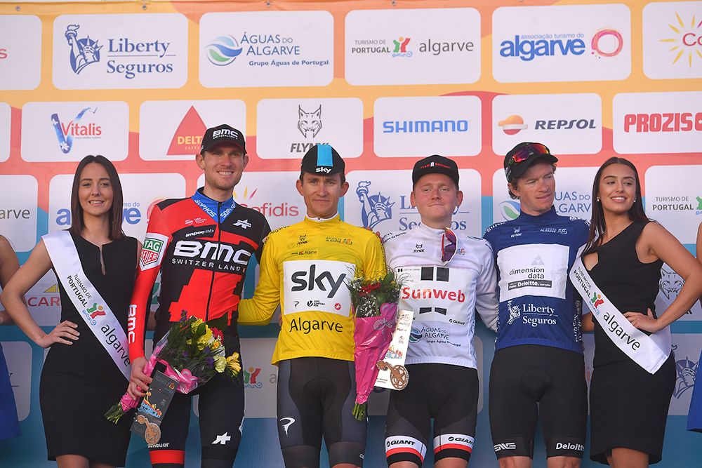 jersey winner at the Volta ao Algarve