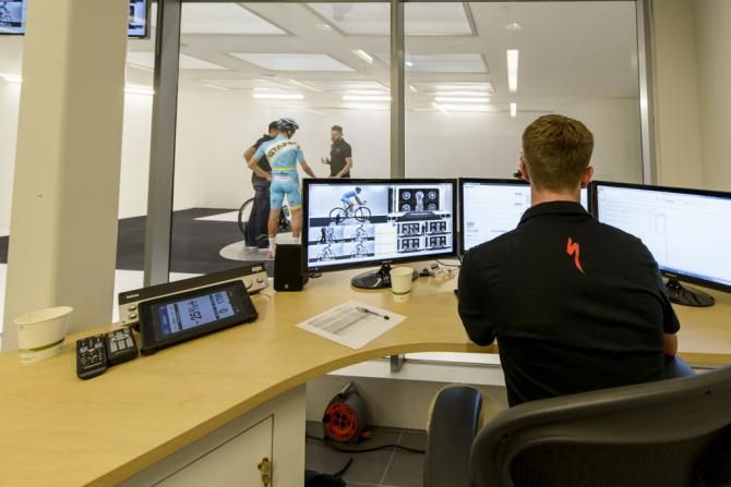 Wind tunnel testing produces plenty of data for Specialized staff to review and analyse