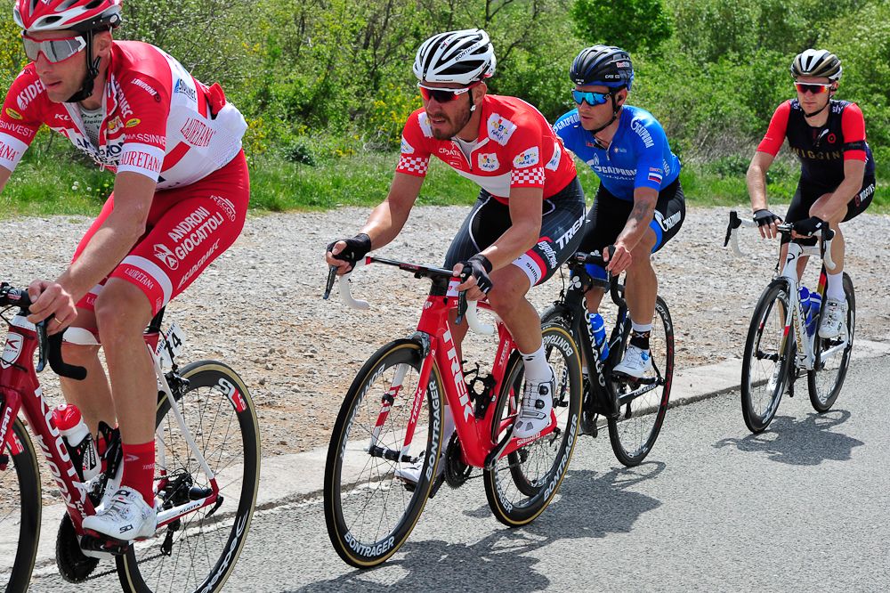 Giacomo Nizzolo (Trek - Segafredo) during stage 4 at Tour of Croatia