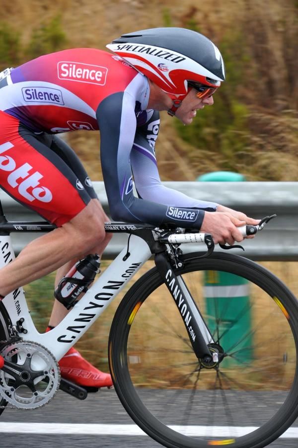 Cadel Evans (Silence-Lotto) did a solid ride.