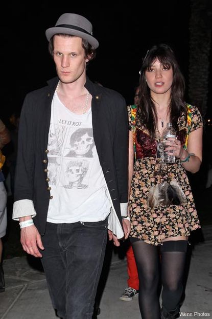 Daisy-Lowe-and-Matt-Smith, Coachella Festival 2010, Celebrity Photos, April 19 2010