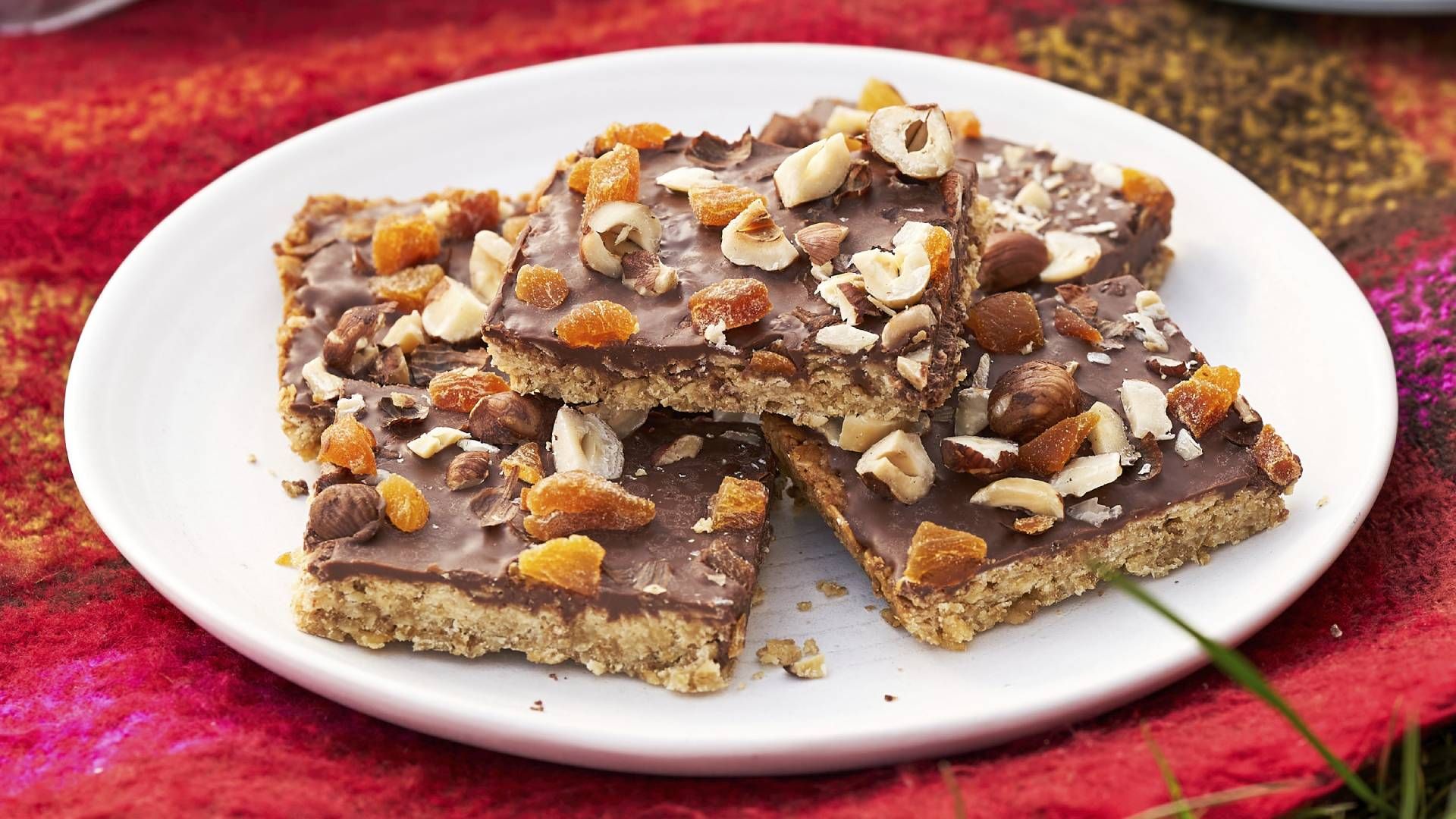 Fruit and nut flapjacks Baking Recipes GoodtoKnow