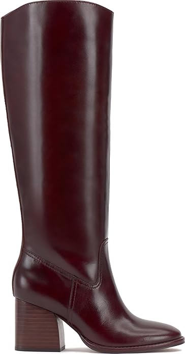 Vince Camuto, Vince Camuto Women's Leila Knee High Boot, Rich Mahogany, 8