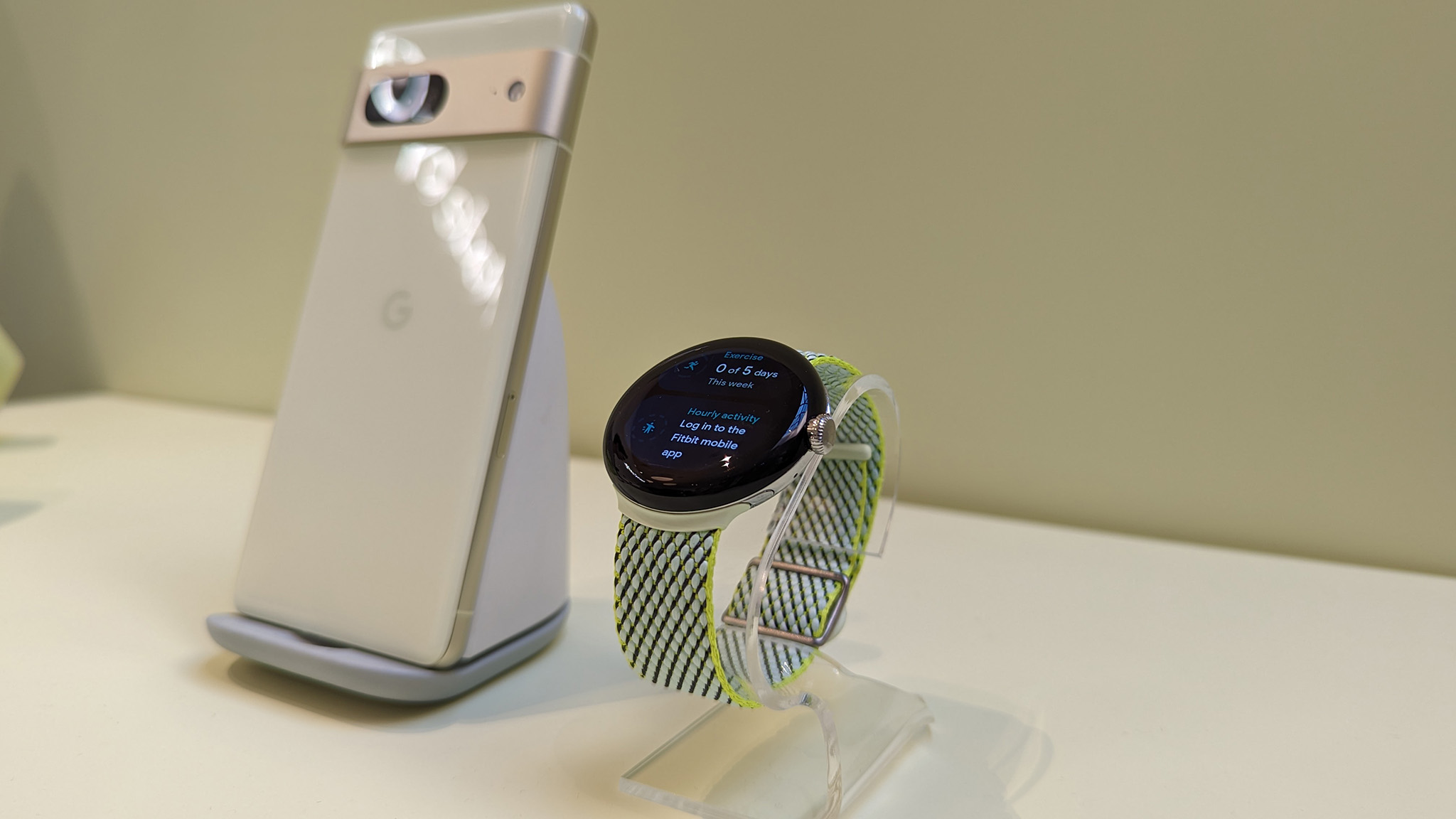 Taking a look at the Google Pixel 7 and Pixel Watch at Google's Fall 2022 event