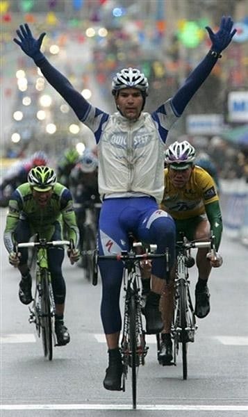 Steegmans shows he's the master of the uphill sprint.