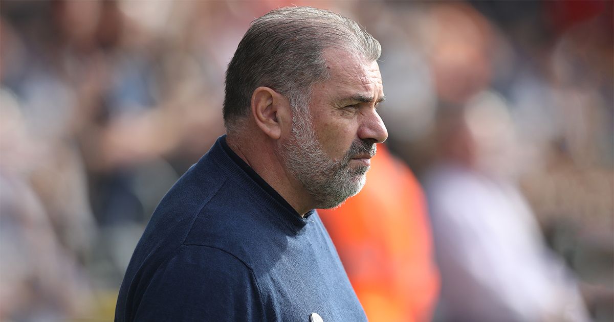 Tottenham Hotspur manager Ange Postecogloubefore the Premier League match between Luton Town and Tottenham Hotspur at Kenilworth Road on October 7, 2023 in Luton, United Kingdom.