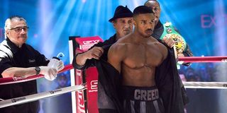 Sylvester Stallone and Michael B. Jordan in Creed II