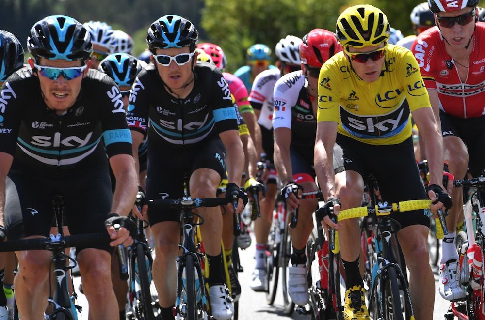 British teammates give Chris Froome confidence in the Tour de France ...