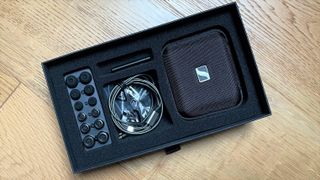 Sennheiser IE600 in packing box as supplied with accessories