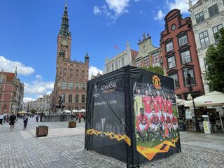 Gdansk Preparation for Europa League Final