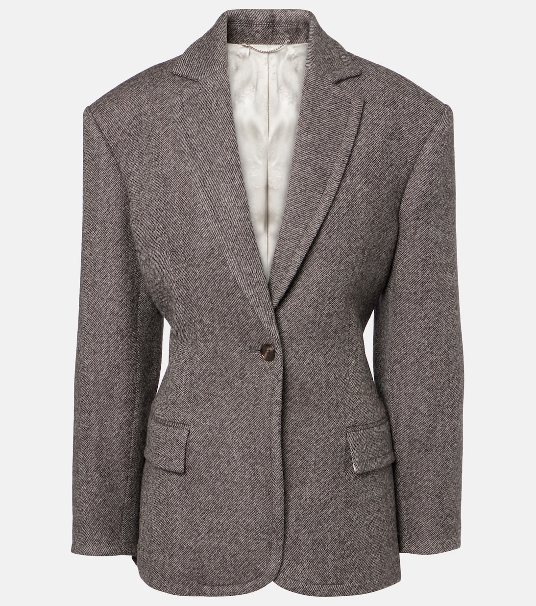Wool-Blend Blazer