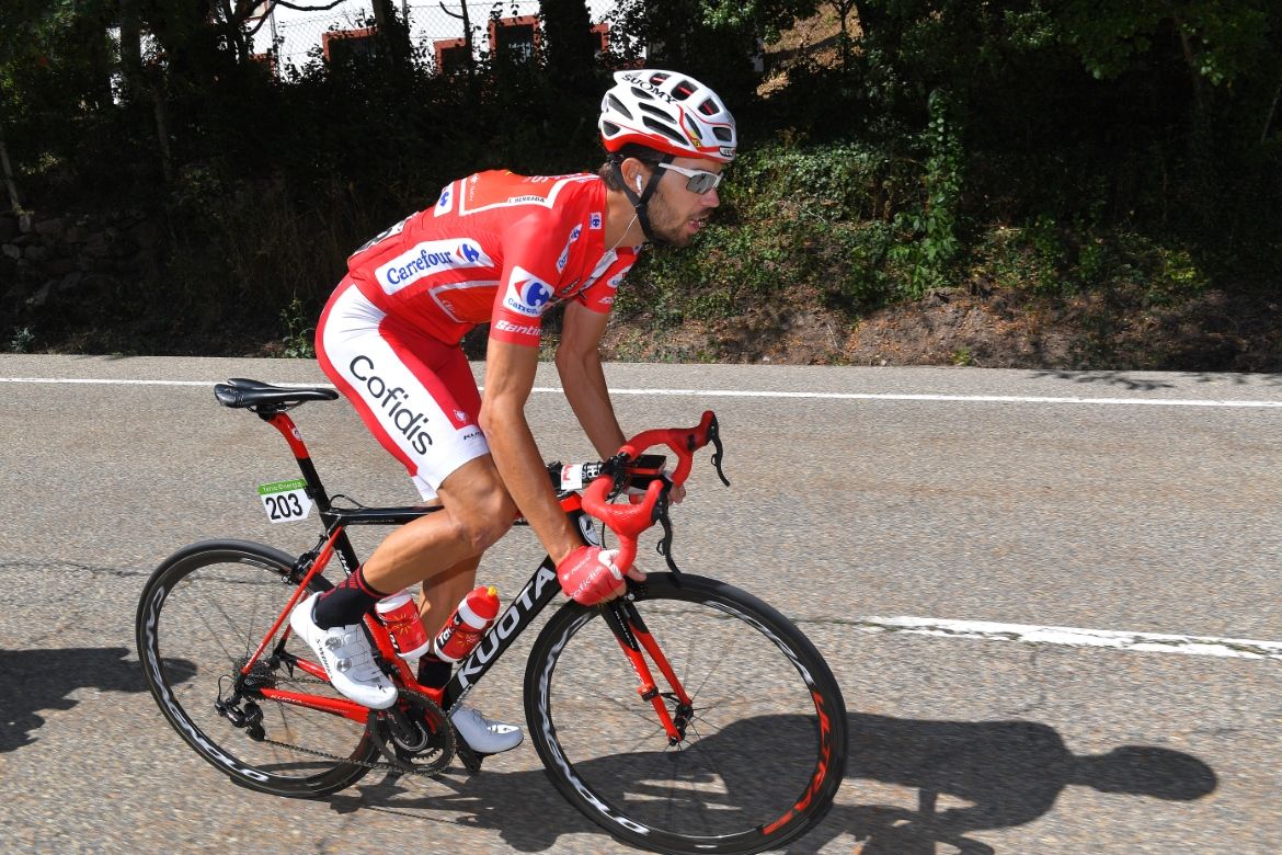 Race leader Jesus Herrada