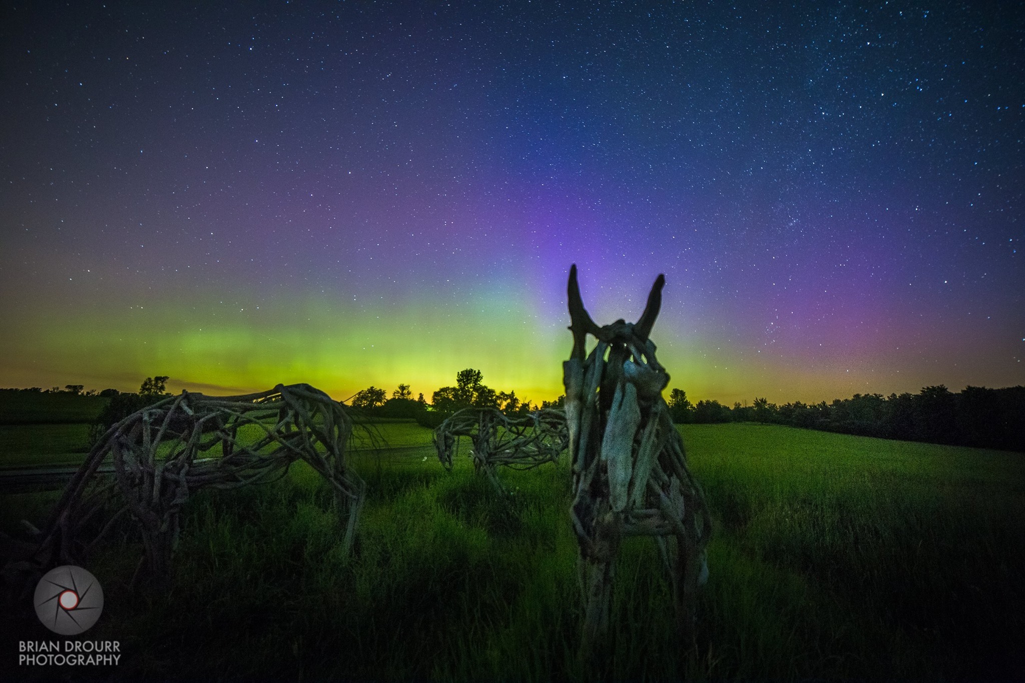 Springtime Aurora in Vermont