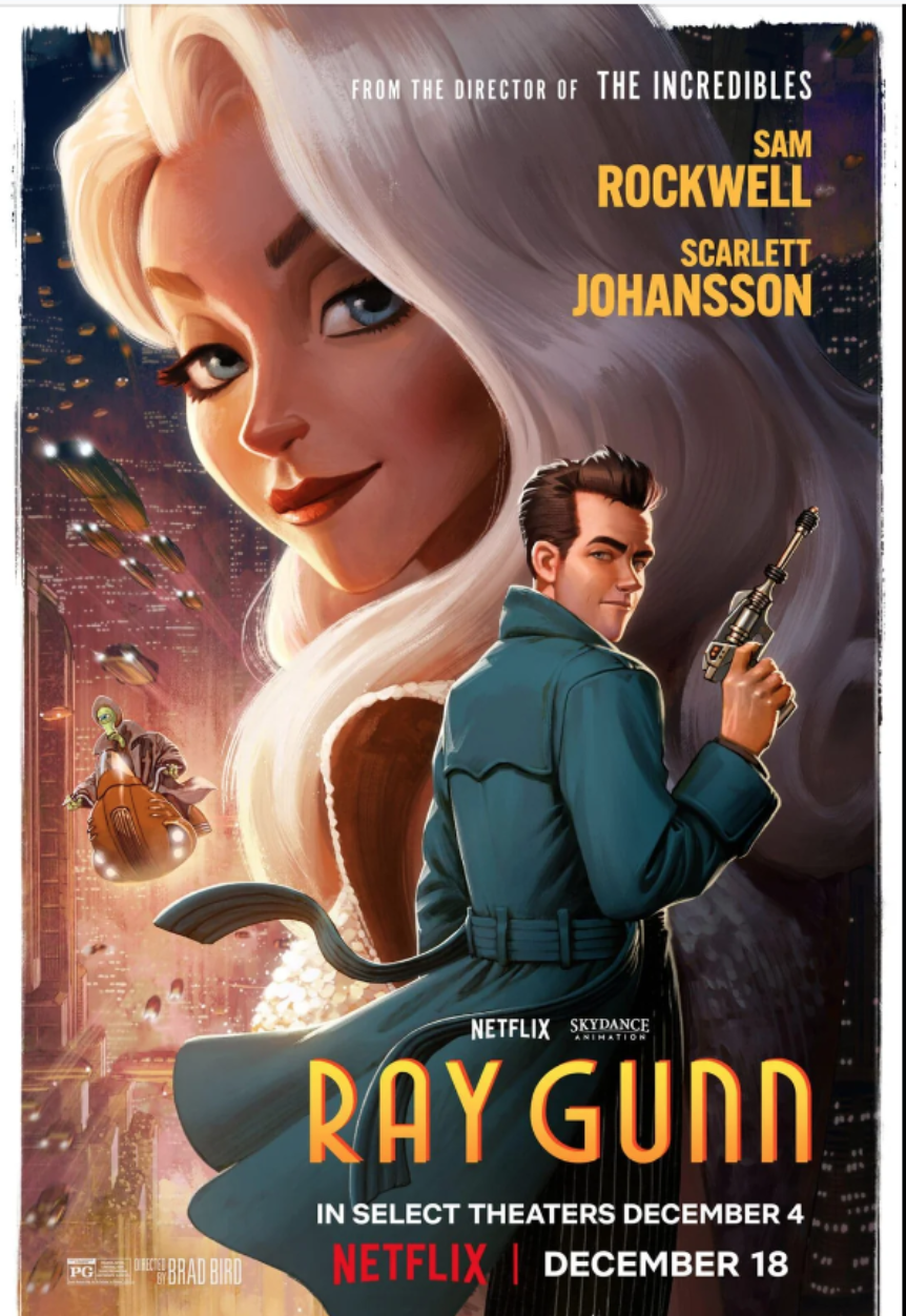 a promo poster for a neo-noir sci-fi movie